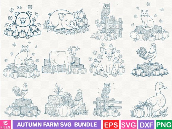 A Graphic Designer's Honest Review of Autumn Farm SVG Bundle