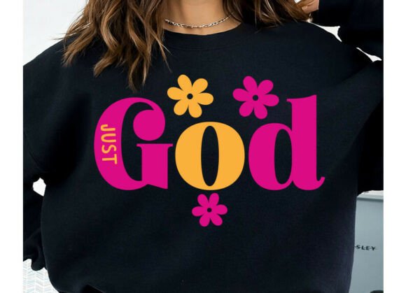 A Minimalist Christian Design Asset for T-Shirt Graphics