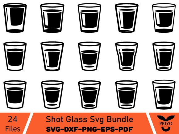 Evaluating a Shot Glass SVG Bundle for Digital Product Creation
