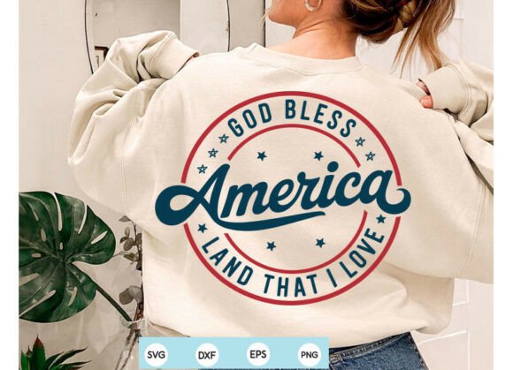 Evaluating the God Bless America SVG for Branding & Packaging