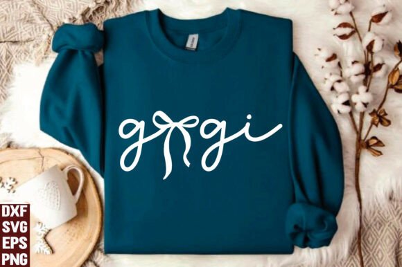 Gigi Bow Graphic Design for T-Shirt and Brand Identity