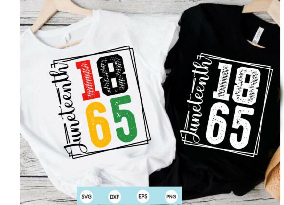 Juneteenth 1865 Graphics for Modern Branding