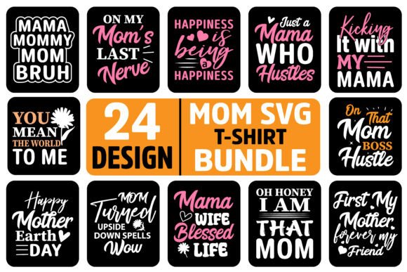 Mom SVG Bundle 24 Designs: A Brand Designer's Review