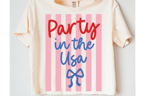 Party in the USA Graphics for T-Shirt Designs and Beyond
