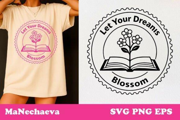 Reviewing a Spring Stamp Quote Design for T-Shirt Graphics