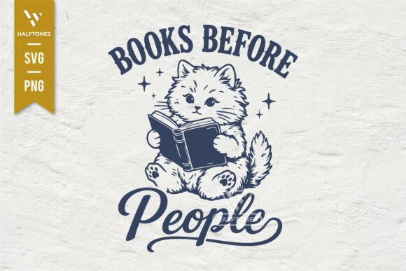 The Books Before People Cat: A Publisher's Review for Graphics & Illustrations