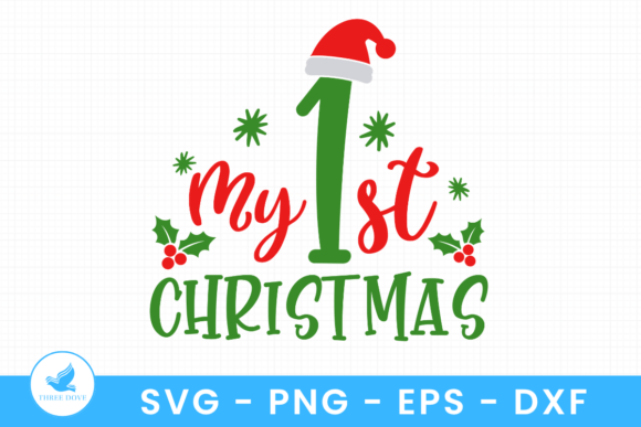Using a Baby s First Holiday SVG Design for T-Shirt Marketing